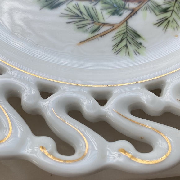 Gold Finch Plate - Etsy 🦜💛Beautiful Decorative Vintage  hand painted plate  8 inch diameter goldfinch💛